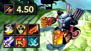 FULL ATTACK SPEED BLITZCRANK!