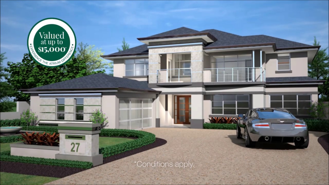 Atrium Homes Home Design Ideas YouTube