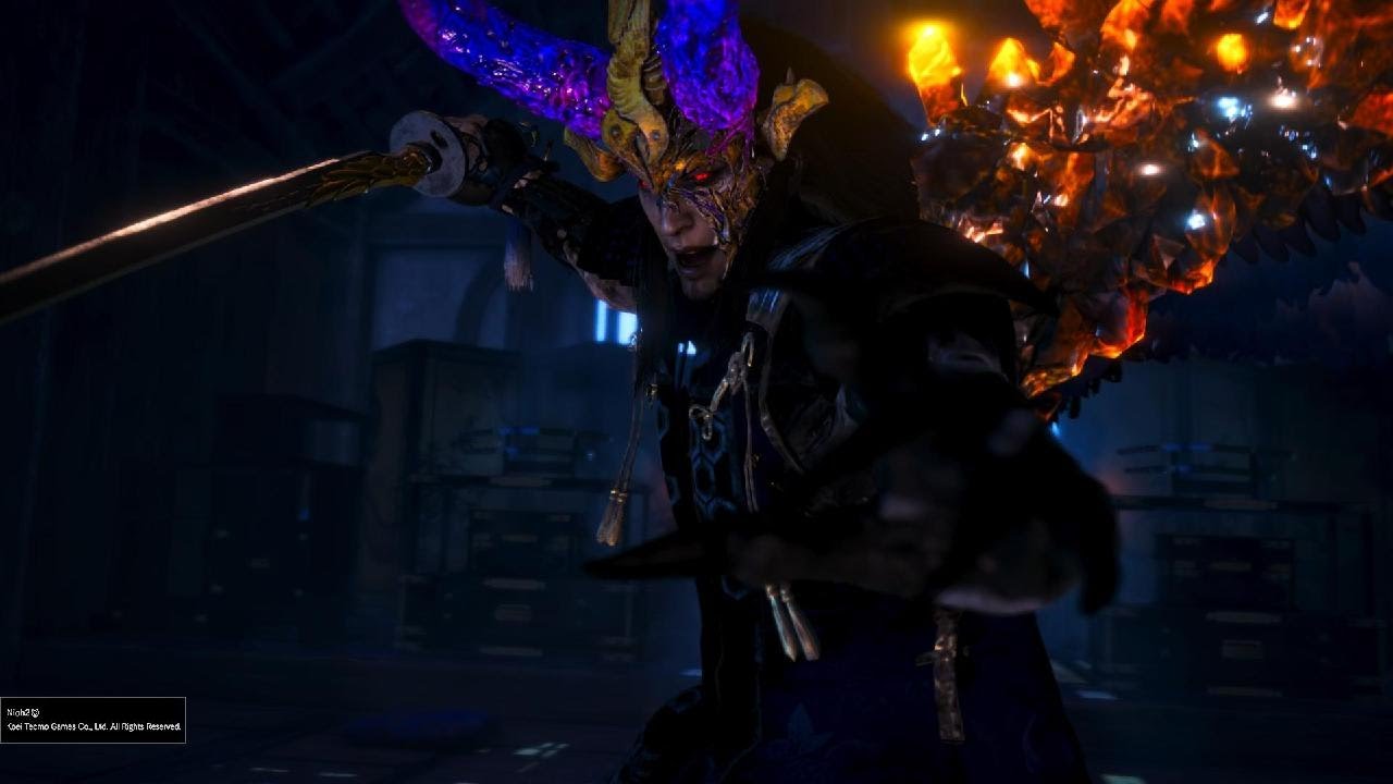 Nioh 2 - Azai Nagamasa boss fight & widow's sorrow