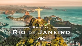 Rio de Janeiro, Brazil ??  - by drone [4K] part 2
