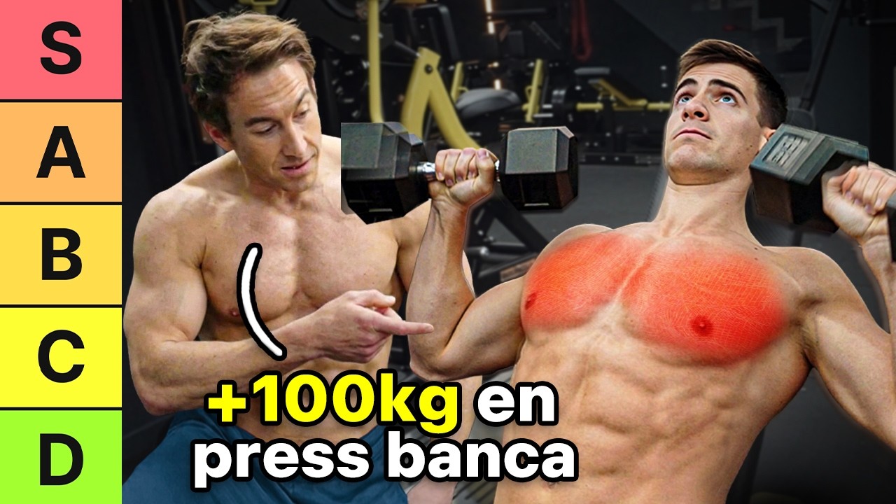 Clasificamos los Ejercicios de PECHO de Peor a Mejor (con un Experto Culturista)