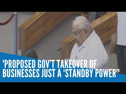 Medialdea: Proposed gov’t takeover of businesses just a ‘standby power’