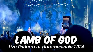 [OPENING] LAMB OF GOD 🔥 LIVE PERFORM AT HAMMERSONIC FESTIVAL 2024, CARNAVAL ANCOL 🔥