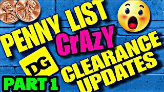 🚨HAPPENING NOW!🚨 PART 1- DOLLAR GENERAL PENNY LIST \& CLEARANCE UPDATES!