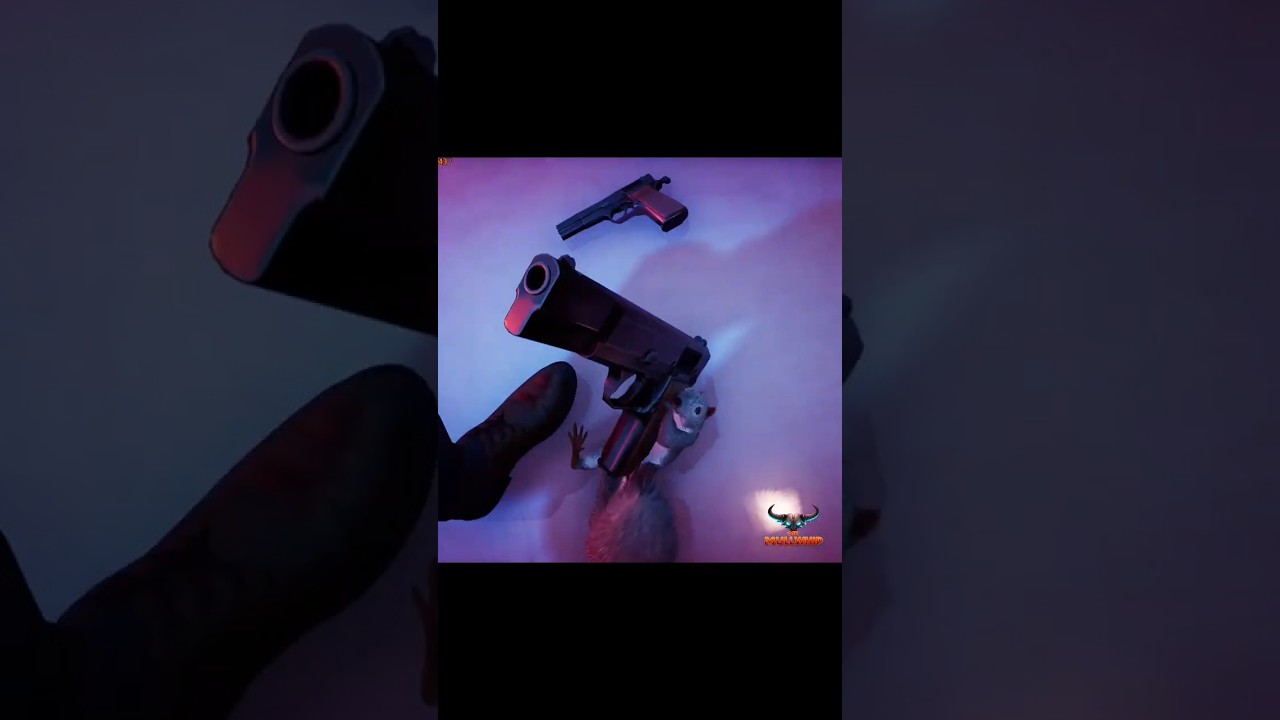 Armed Squirrel Chaos! 🐿️🔫 | Squirrel With A Gun 