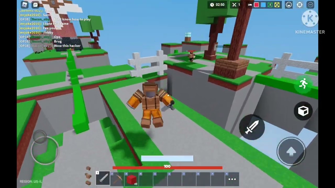 Mobile Roblox Bedwars Kit Gameplay Nyx Part 1 Roblox Bedwars YouTube