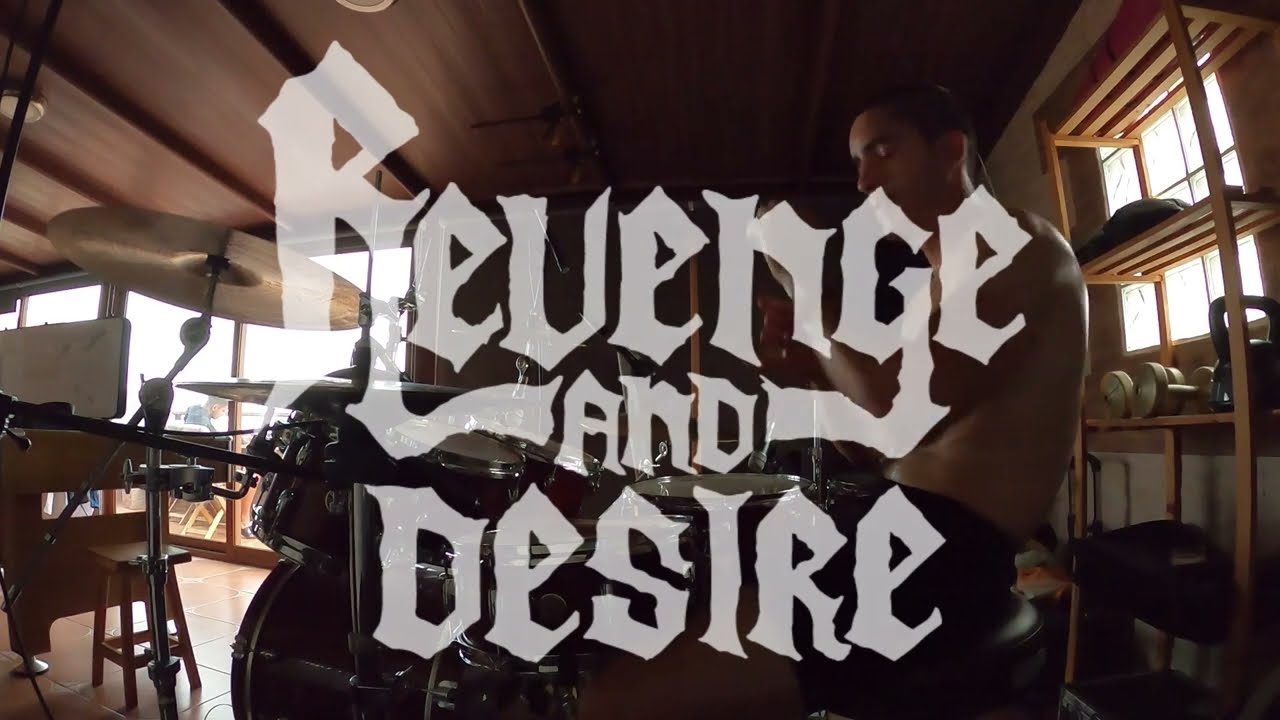 Revenge and Desire - "Screams" drums recording session