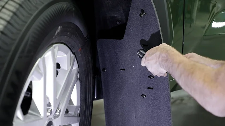 2022-ON Toyota Tundra - Front ROCKSTAR™ Splash Guard Mud Flap Install Video