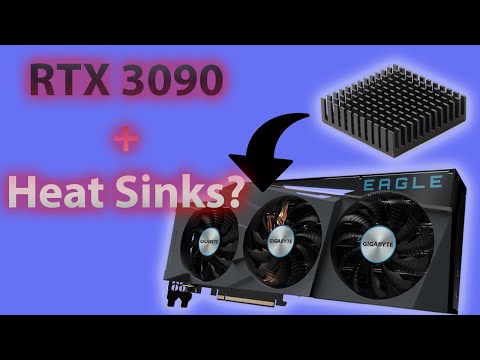 RTX 3090 + Backplane Heatsink = Better Mining?