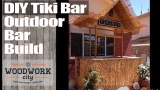 This is a DIY Tiki / Outdoor Bar build from Alberto Bontilao. There aren
