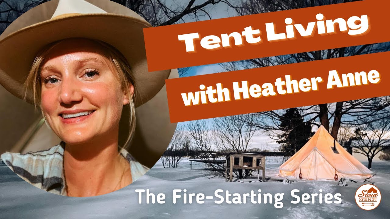 Fire-starting basics for bell tent stoves & campfires - Learn to fire build