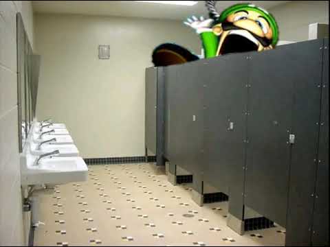 You're in the School Bathroom during prom and Revenge is playing but Luigi ruins it by nutting