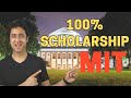 Mit with 100 scholarships  college admissions shirish gupta