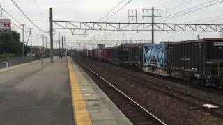 EF64 1017号機(2070レ) 清洲駅通過