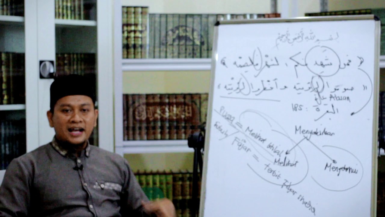 Penentuan Awal Ramadhan : Koreksi Terhadap Metode Hisab - Ustadz Muhajir Syarifuddin, LC, MA