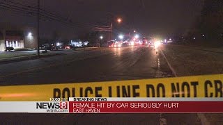 Serious injuries reported in East Haven pedestrian strike