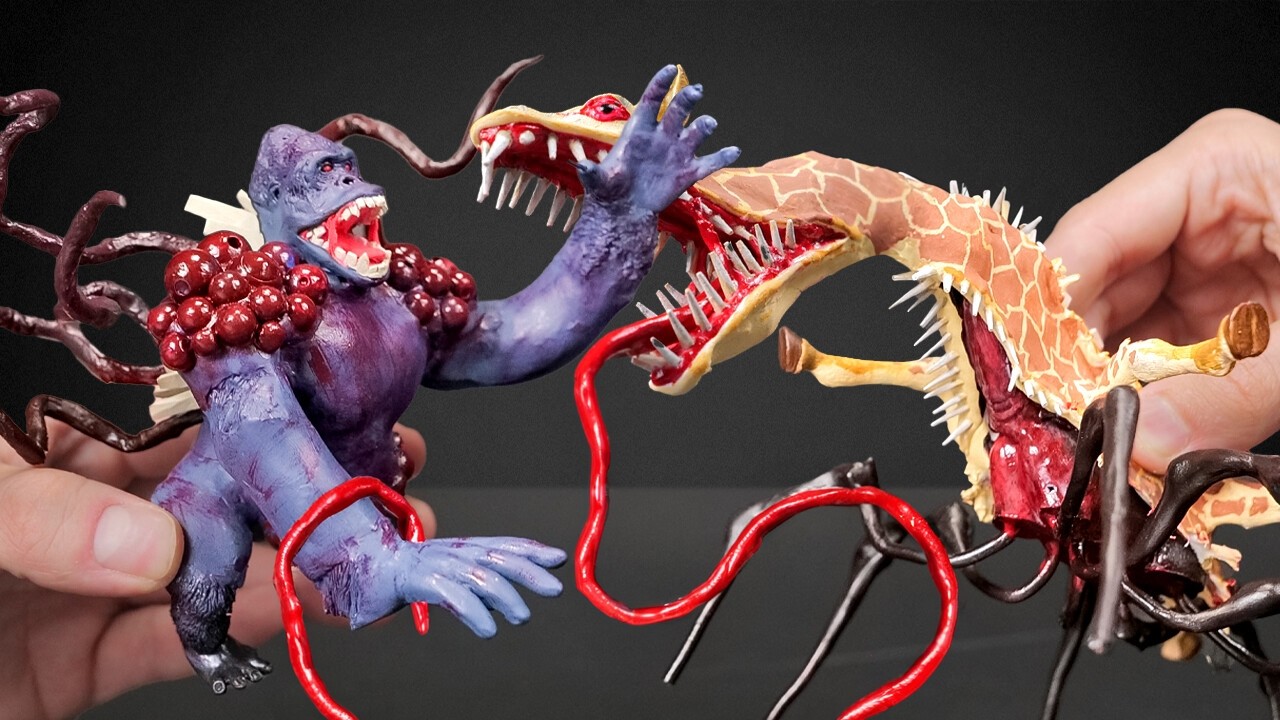 Help! My Animals Turned Into Mutants! 🐍💀 Zoochosis DIY Madness – Which Creature is the Scariest?