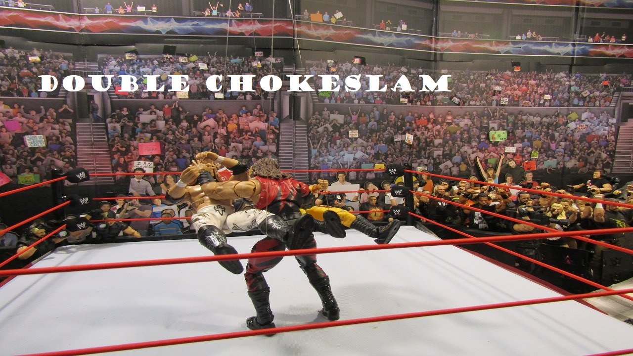 SWWA # 116 Kane Double Chokeslam- WWE Stop Motion