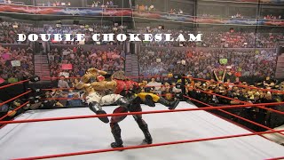 Swwa Kane Double Chokeslam- Wwe Stop Motion
