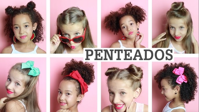 PENTEADO INFANTIL PARA CABELO CACHEADO✨ - Jadilian Lima 