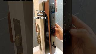 CARA RESET SMART DOOR LOCK/HANDEL PINTU KRISBOW SYNC TYPE R7
