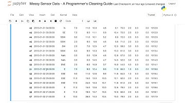 Messy Sensor Data: A Programmer’s Cleaning Guide