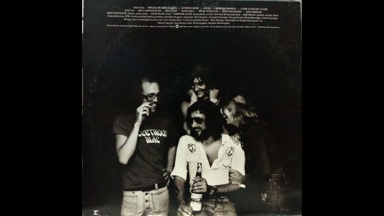 B3  Silver Heels  - Fleetwood Mac: Heroes Are Hard To Find 1976 Vinyl Record HQ Audio Rip