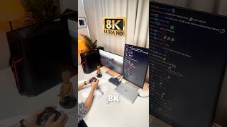 8K Dual Screens + KVM Switch = Next-Level Gaming Setup #kvmswitch #dockingstation #gamesetup