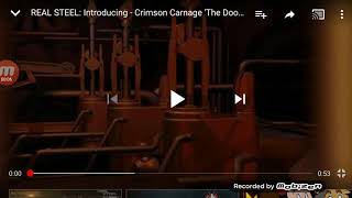 Bonnie reacts to: real steel crimson carnage and gridlock