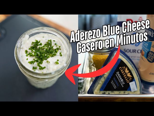 blue cheese dressing in spanish 🔥 STOP BUYING IT! Make This Blue Cheese Dressing in 5 Minutes