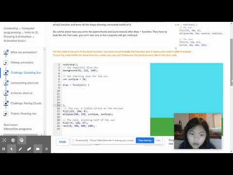 how to do the exploding sun project   khan academy   an Nguyen