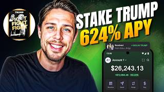 TRUMP Token Staking on Jupiter – 624% APY Step-by-Step