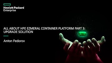 All about HPE Ezmeral Container Platform III: upgrade solution