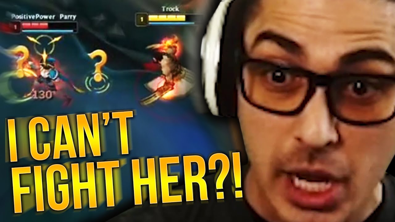 SHE REALLY SAID I CAN'T FIGHT HER 1V1?!?! - Trick2G