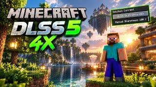 Minecraft DLSS 5 + DLSS Mod: 4X Neural Rendering Makes Minecraft Look REAL! 🤯🔥