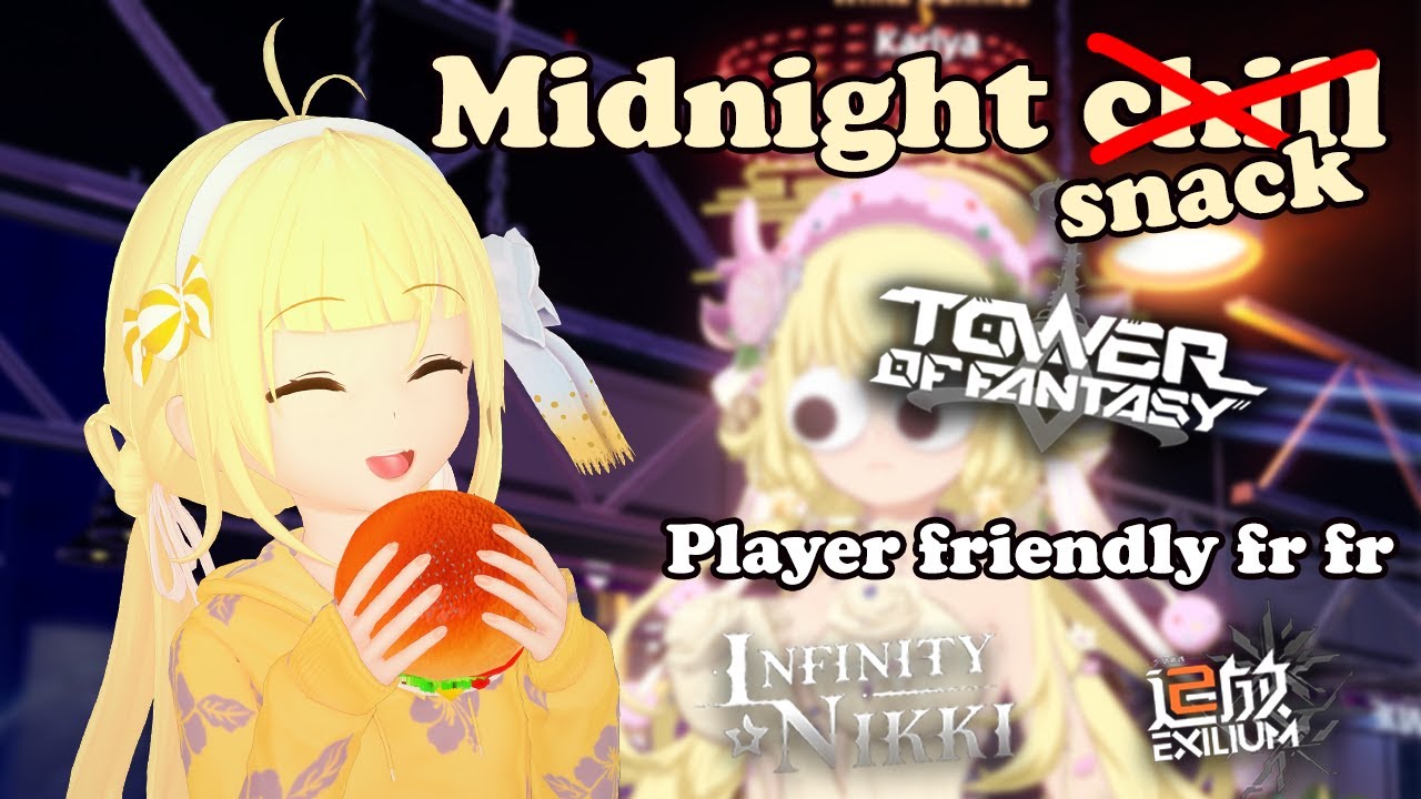 Weekly Midnight chill || ToF player friendly fr fr || GFL/Nikki Story time? || (Last?) Multistream