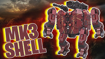 War Robots Mk3 SHELL - War Robots Gameplay WR
