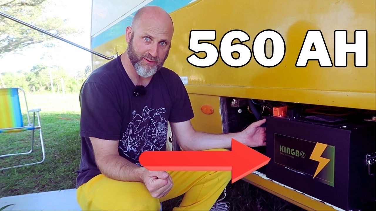 BATERIA DE LÍTIO Kingbo Power 12V 560Ah LiFePO4 - FV 08