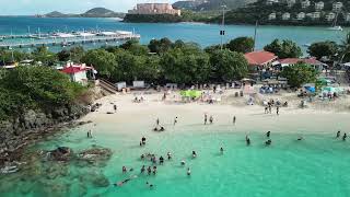 Coki Beach, St Thomas  USVI December 22, 2022