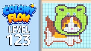 Colony Flow Level - 123 Gameplay Solution