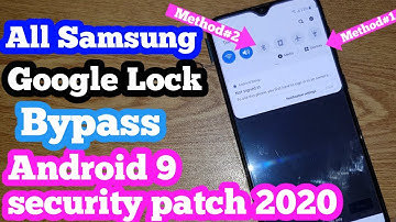 SAMSUNG All 2020 FRP/Google Lock Bypass Android 9 WITHOUT PC - NEW