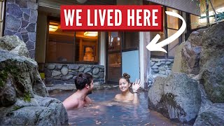 Our First Japanese Onsen - Living & Working In A Japanese Ryokan | Ep11