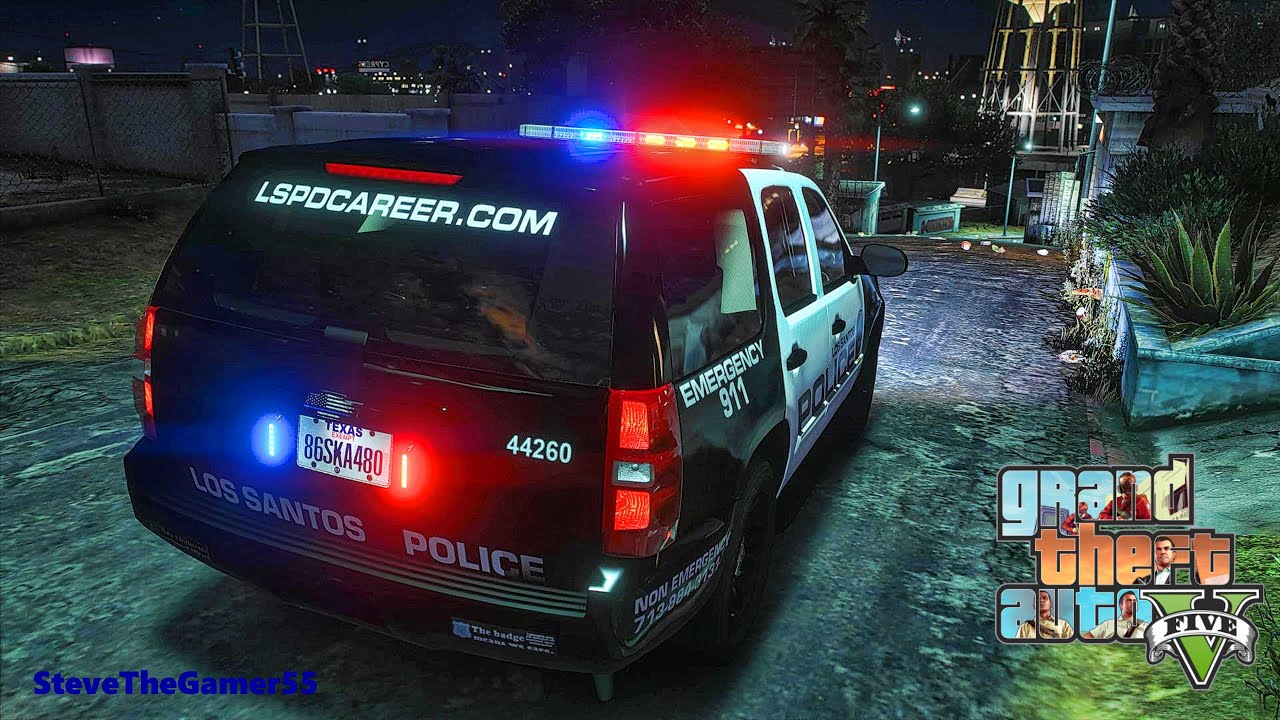 Playing GTA 5 As A POLICE OFFICER Gang Unit Patrol🔥🔥|| GTA 5 Lspdfr Mod ...