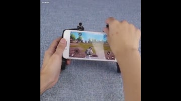 K21 PUGB Helper Four-Finger Linkage Game Handle Peace Fast Button Controller For PUBG