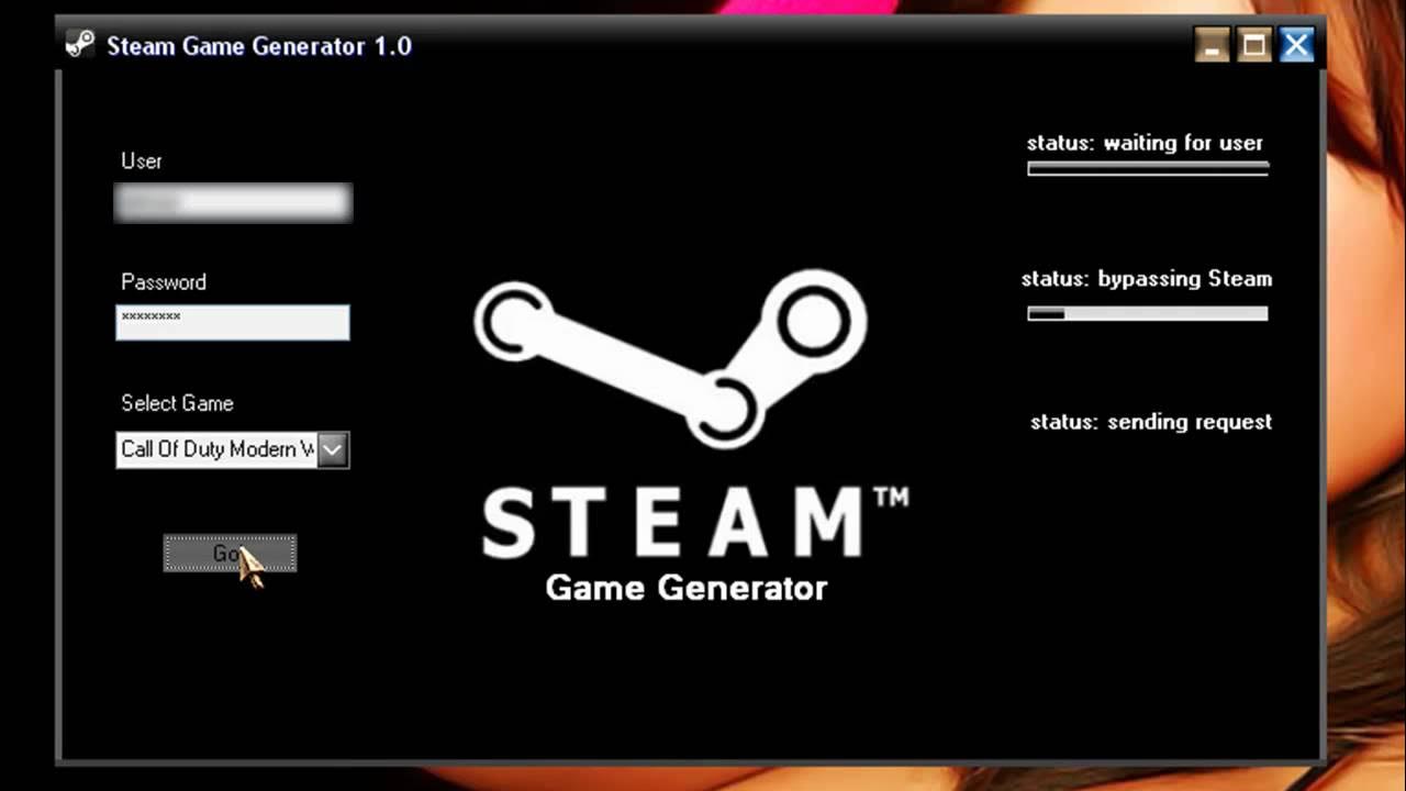 Steam query. Генератор аккаунтов для стима. steam account generator. select game steam. фото генератор ключей стим.