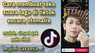 Download Lagu CARA MEMBUAT TEKS SUARA LAGU DI TIKTOK SECARA OTOMATIS MP3