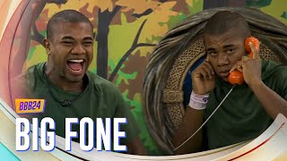 Davi Atende O Big Fone, Ganha Imunidade E Distribui 9 Pulseiras Vermelhas Bbb 24