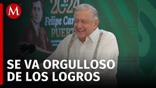 "Me voy a retirar con mi conciencia tranquila a Chiapas": AMLO