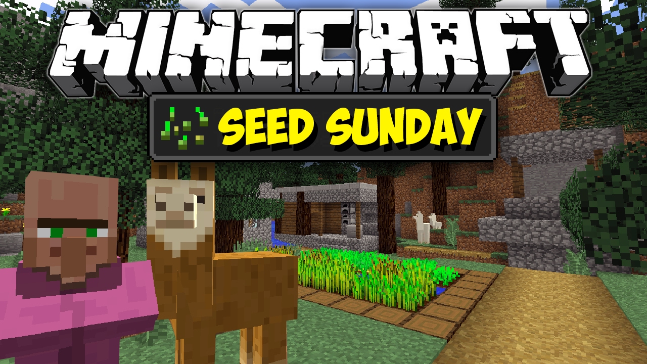 Minecraft 1.11.2 | Llama Mountain Village | Seed Sunday - Ep214