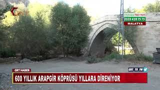 600 Yıllık Arapgir Köprüsü Yıllara Direniyor Resimi